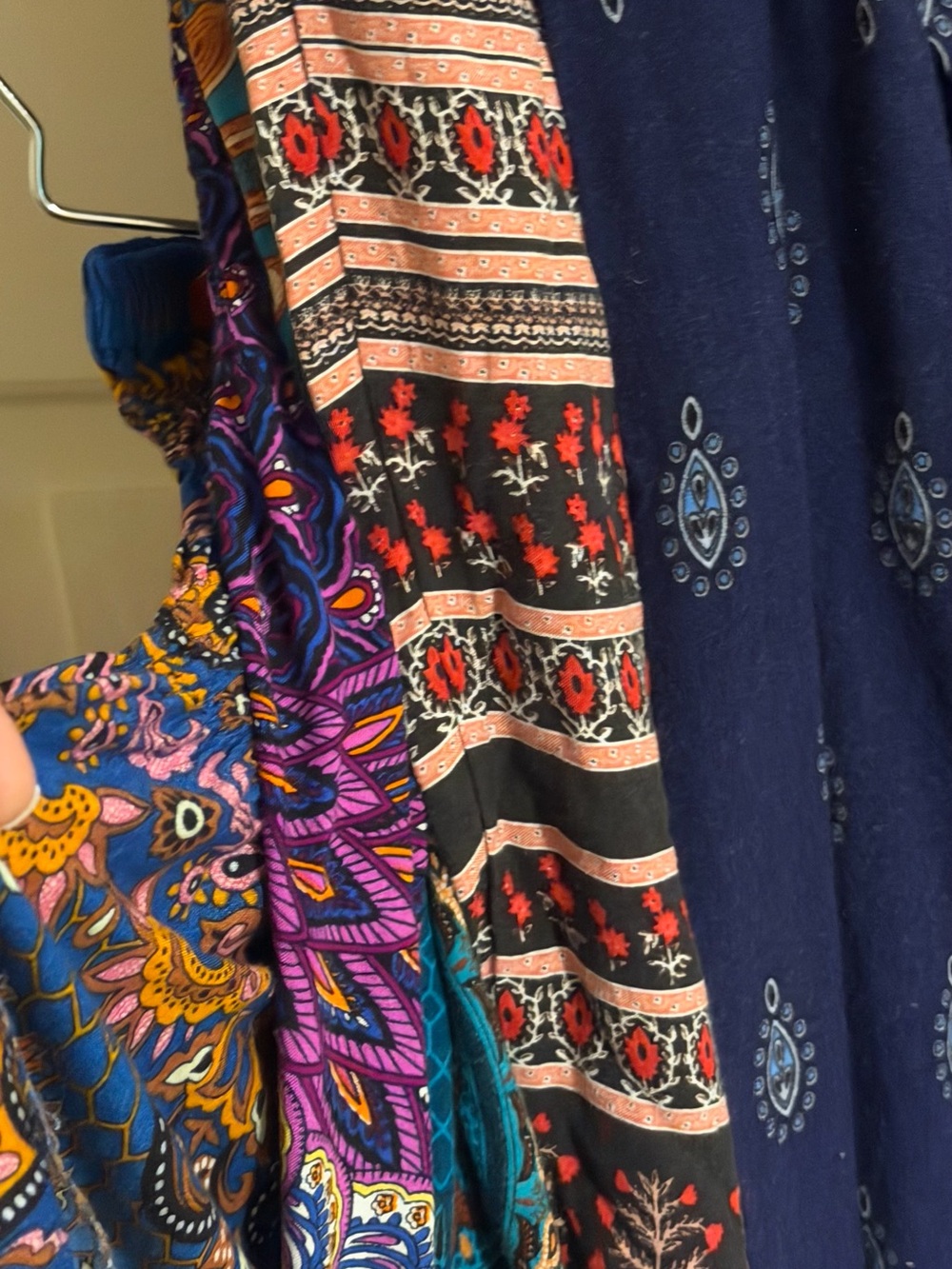 Bohemian Printed Women's pants - group of 6 for one low price of $45 / total